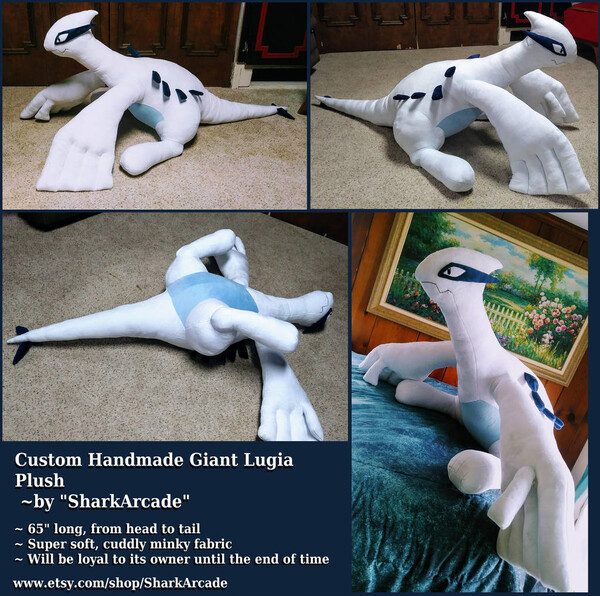 giant lugia plush for sale