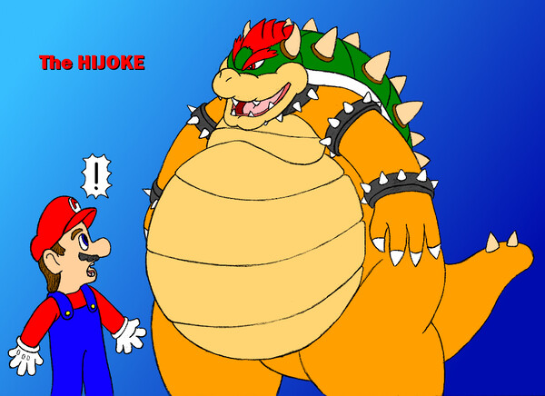 HIJOKE 🐉 on X: I fattened up movie Bowser