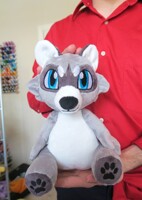custom fursona plush