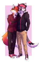 Couple Pinup by Supermint