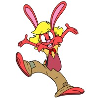 Rabbit Kyle as Brer Rabbit