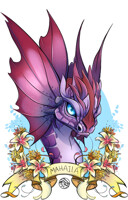 Art | Mahaila Flower Bust | FearDaKez