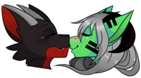 Commission: HS Kisses #1