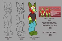 commission sheet