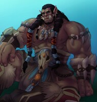 Old durotan pinup