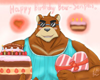 Happy birthday Bear-Senpai.