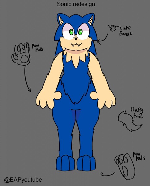 DARKSPINE SONIC ( Redesigned by RexcoCorps ) by 3rdHarleyJoe -- Fur  Affinity [dot] net