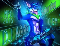 Addix Megaplex 2016 DJ Poster