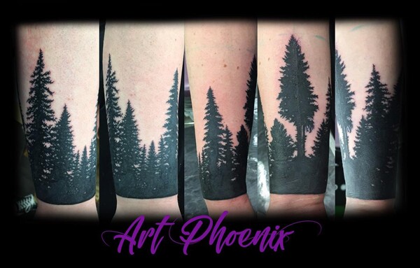 45 Inspirational Forest Tattoo Ideas | Art and Design | Forest tattoos,  Tattoos for guys, Forearm tattoos