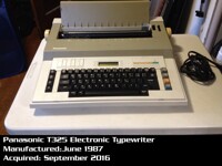 Panasonic T325 Typewriter