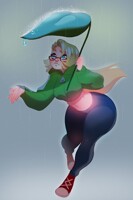 A rainy day