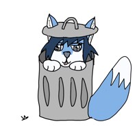 Azzurra furry trash