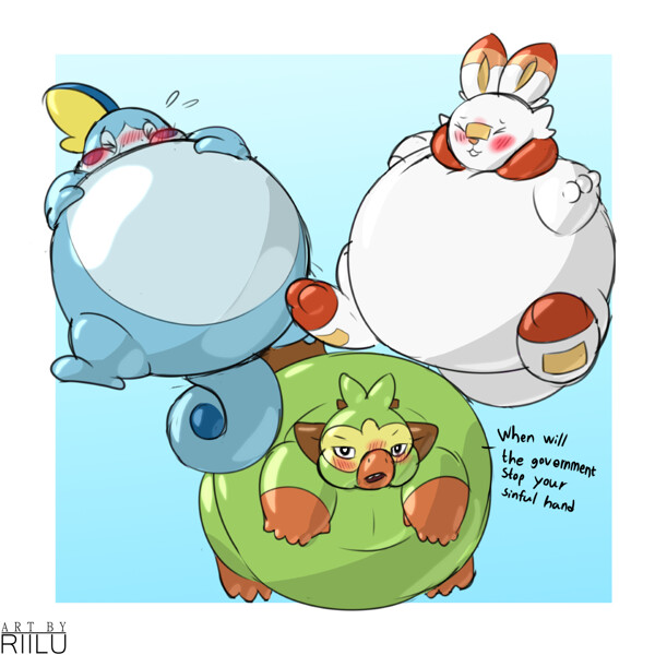 Pokemon Sword / Shield Starters by FillyScoots42 -- Fur Affinity [dot] net