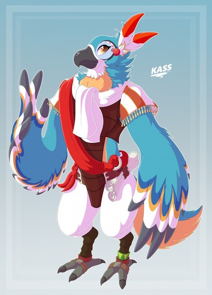 Kass Zelda Botw by LeoWolf Fur Affinity [dot] net