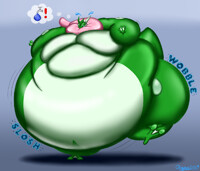 Not-so-stealthy waddle
