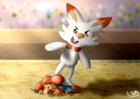 Scorbunny vs Charizard