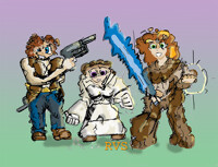 [Fanart] Star Wars Universe Characters for Alexa4077