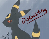 angry umbreon