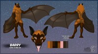 Barry, The Large Flying Fox! SFW