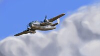Plane in sky