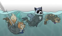 Spy aquatic skills trainings exercice 2 (colored)