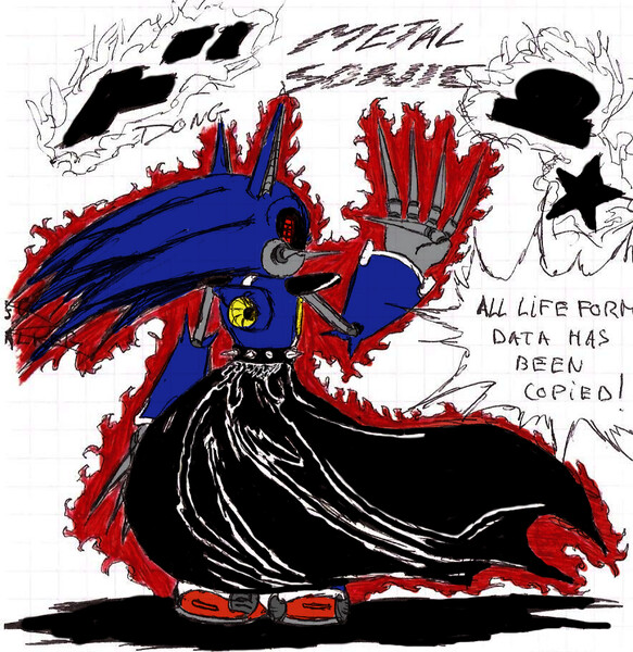 Metal Sonic and Neo Metal Sonic by The_Turboyoyo -- Fur Affinity [dot] net