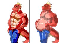 Don't watch the his Changing clothes (Art by Foalu)