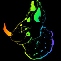 Rainbow gay shrimp by MouseGutz (DA)