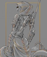 Stream Drawing - Anathi