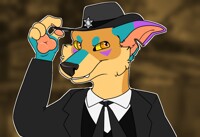 Painted Desert Fur Con 2019 - Staff Badge