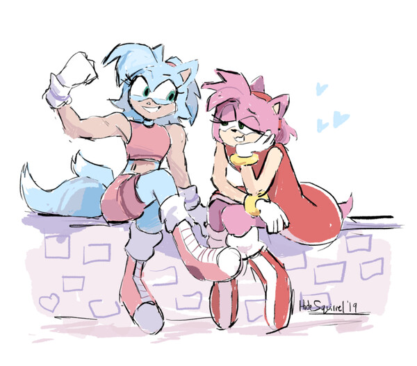 Snt X Amy By Hidesquirrel Fur Affinity Dot Net