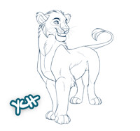 Happy lion - TLK YCH - Closed