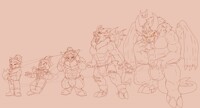 Devil Teemo transformation sketch page !!