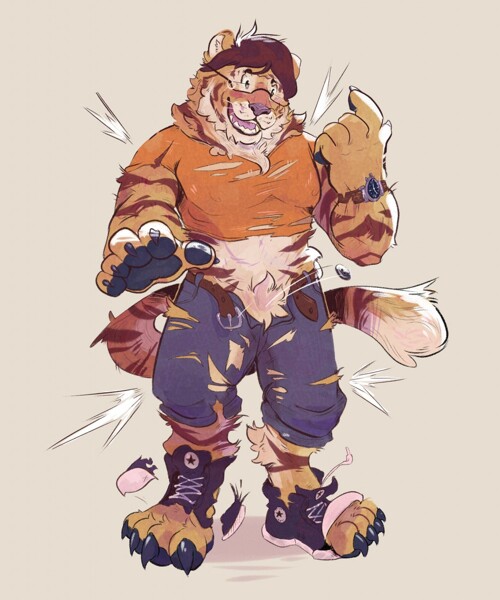 Earning Your Stripes Tiger TF by RagingRino.