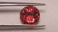 2.86ct Round Cut Rubelite -For Sale-