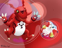 Digi-bubbles. (Digimon)