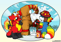 Burning the Gavle Goat