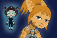 Ratchet and Clank OCs - Xennah Verzari and Isabelle