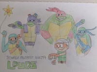 Teenage mutant ninja louds