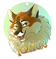 .:Foxfur badge (COMMISSION):.