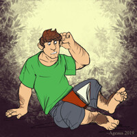 Patreonsketch: Elder Hobbit