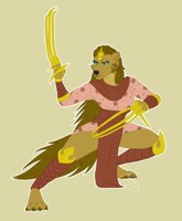 Erina Battle Pose by "Zingazary"