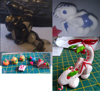 Chibi Clay Figurines