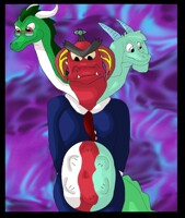 Mashtooth,  Marcus, and me conjoined and a vore