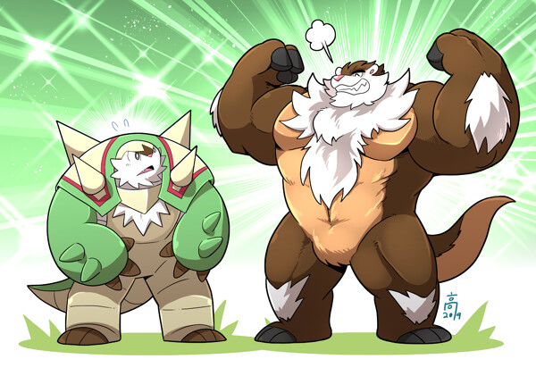 Adorable Chesnaught fanart HD wallpaper | Pxfuel