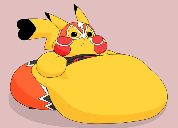 Pikachu Libre, use Iron Tail! by Ecto-500 -- Fur Affinity [dot] net