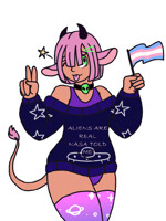 Goaty Space Bab Says Trans Rights