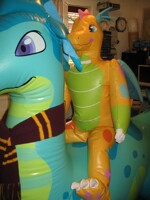 Happy meets Nessie