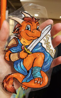 Savron chibi badge