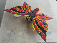 Blacklight Goodness - Imago Mothra by AlmightyRayzilla -- Fur Affinity  [dot] net